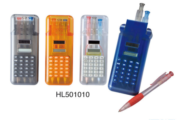 Calculator With Pen Set