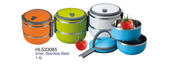 Color Body Stainless Steel Lunch Box