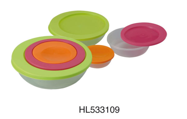 Round 3pcs Food Storage Container