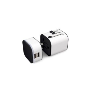 MC803 TRAVEL ADAPTOR - LED LOGO