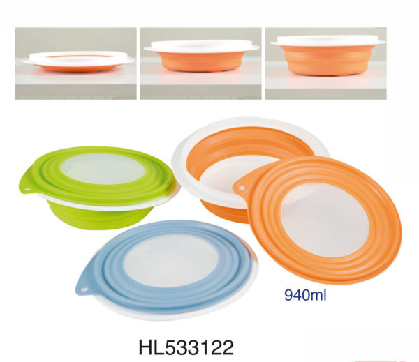 3pcs Fashion Foldable Bowl