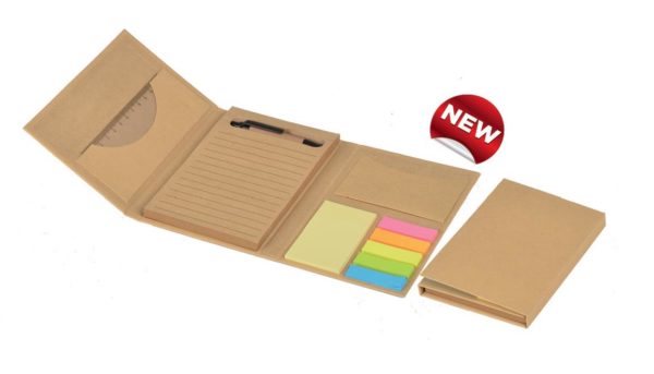 Eco Note Book with Sticky Note & Pen