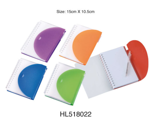 Half Moon PP Note Book