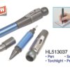 Pen with Screw and Torchlight