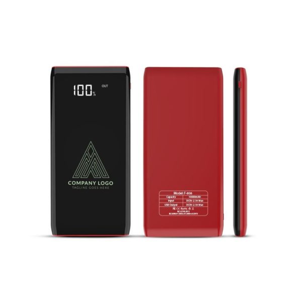 F-808 POWERGLOW - LUMINOUS LOGO POWERBANK - 10000mAh - Image 3