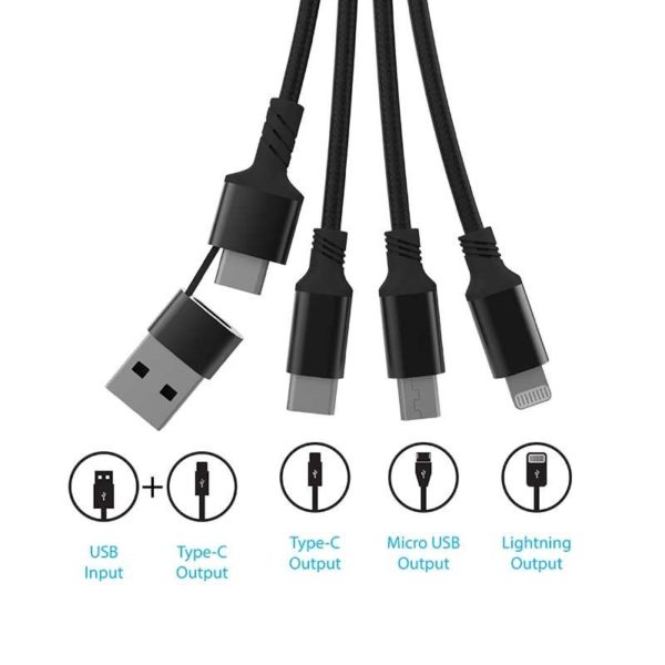 CC33A - 4 IN 1 FAST CHARGING CABLE - Image 5